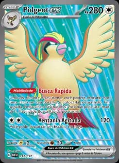 Carta Pidgeot ex