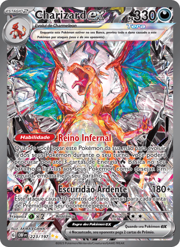 Carta Charizard ex