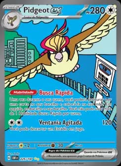 Carta Pidgeot ex