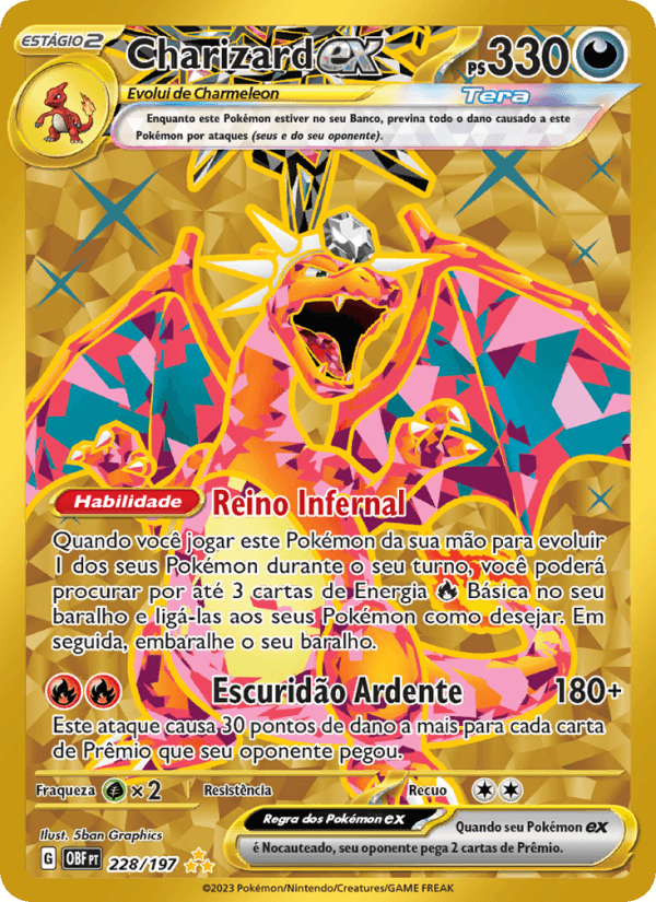 Carta Charizard ex