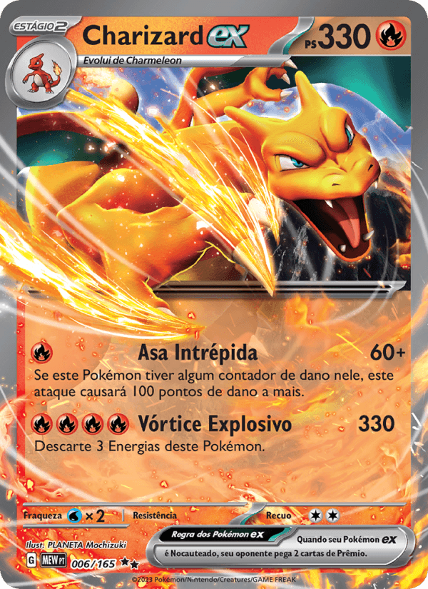 Carta Charizard ex