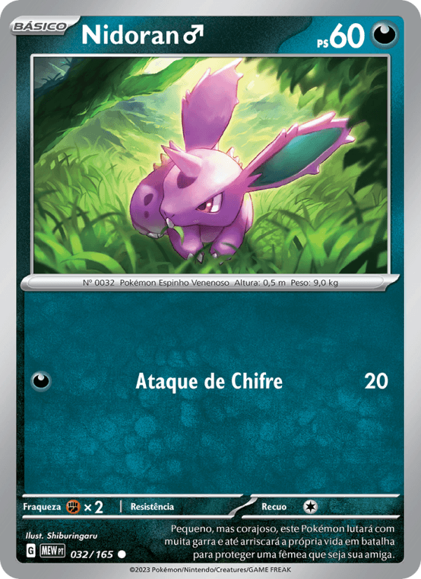 Carta Nidoran♂