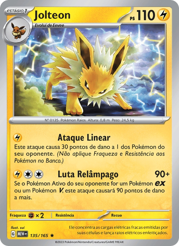 Carta Jolteon