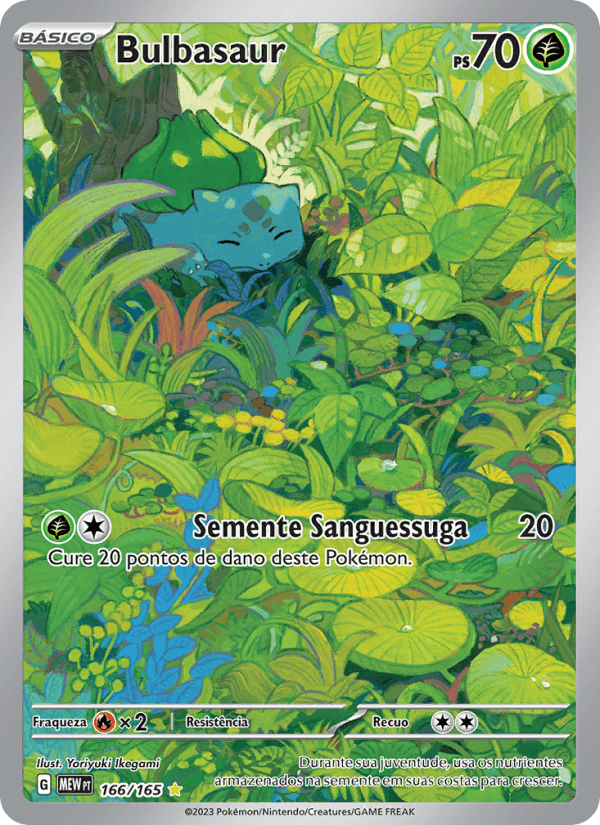 Carta Bulbasaur