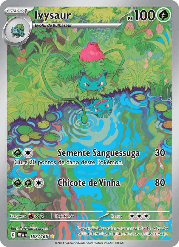 Carta Ivysaur