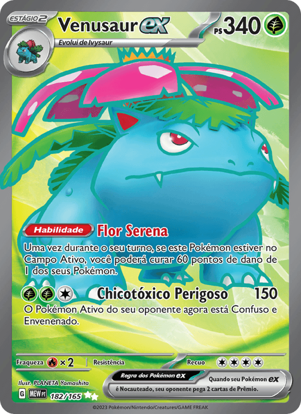 Carta Venusaur ex