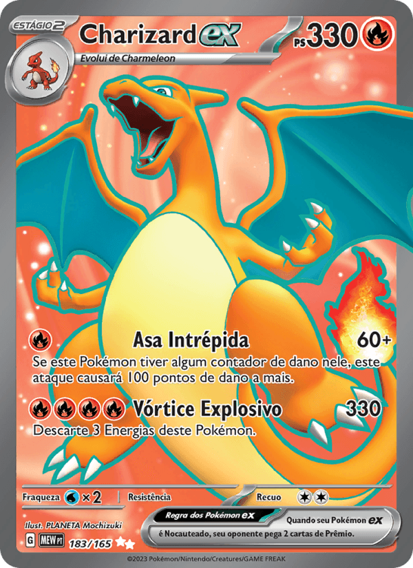 Carta Charizard ex