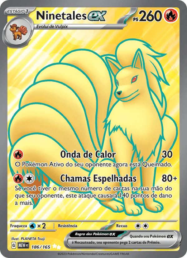 Carta Ninetales ex