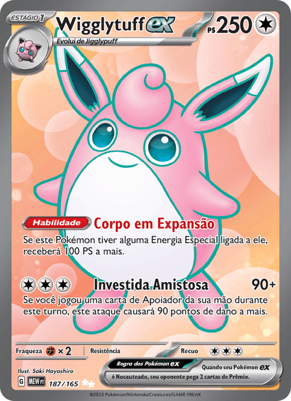 Carta Wigglytuff ex