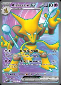 Carta Alakazam ex