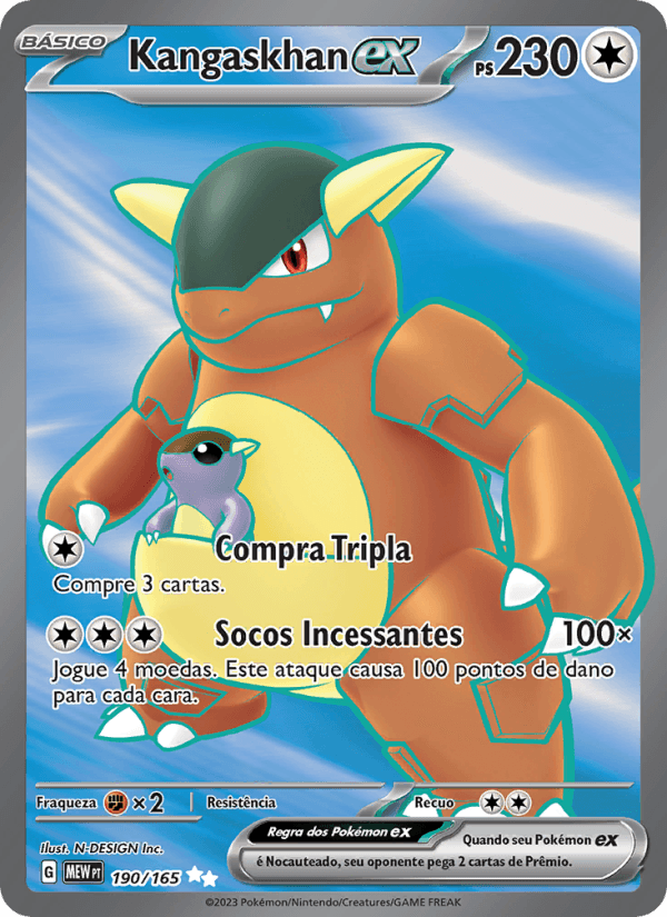 Carta Kangaskhan ex