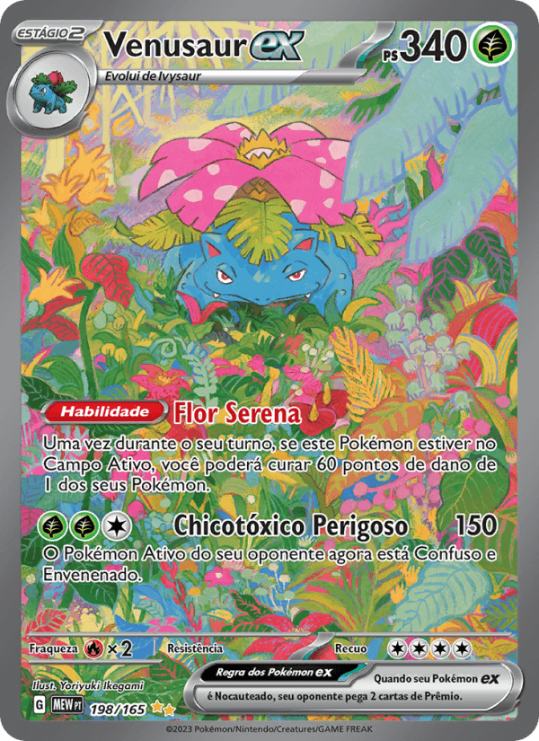 Carta Venusaur ex