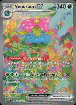 Carta Venusaur ex