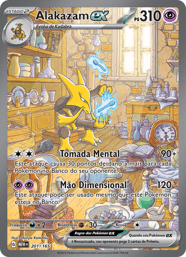 Carta Alakazam ex