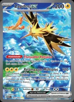 Carta Zapdos ex