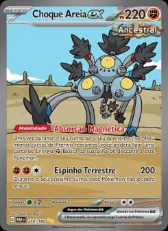 Carta Choque Areia ex