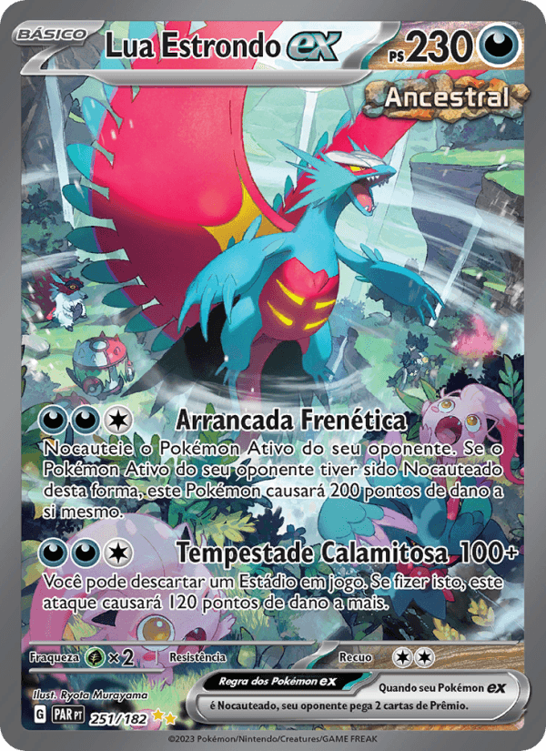 Carta Lua Estrondo ex