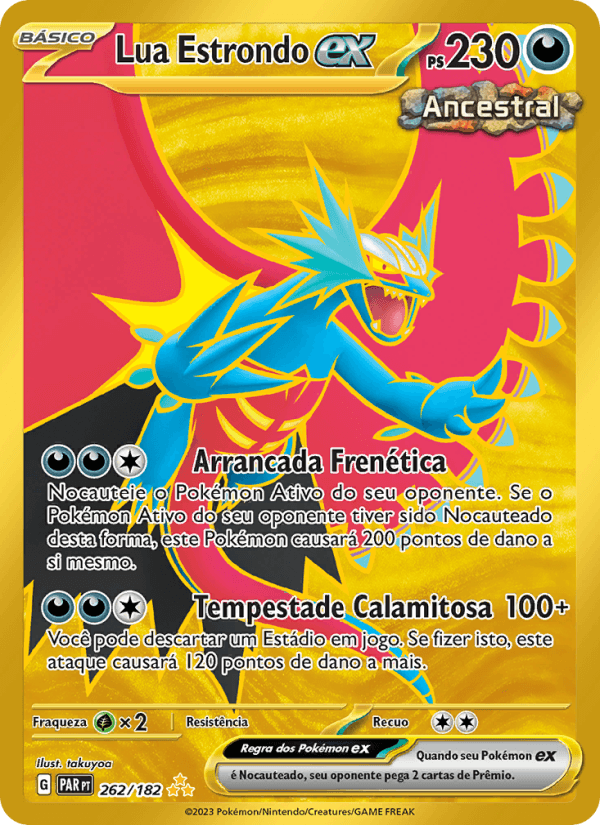 Carta Lua Estrondo ex