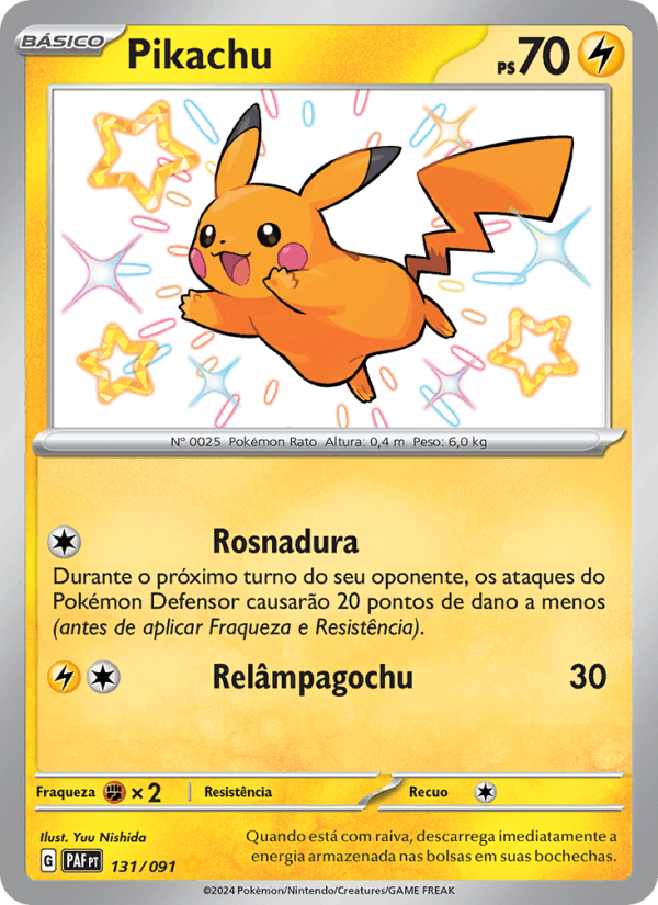 Carta Pikachu