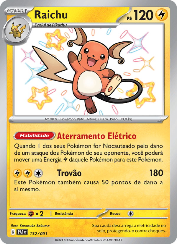 Carta Raichu