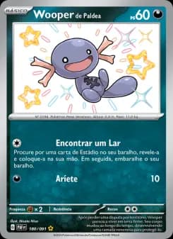 Carta Wooper de Paldea