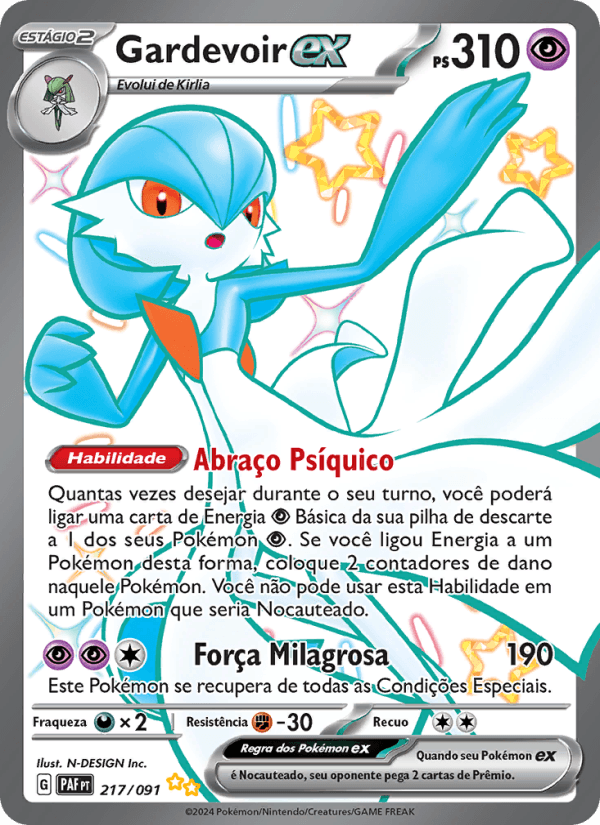 Carta Gardevoir ex