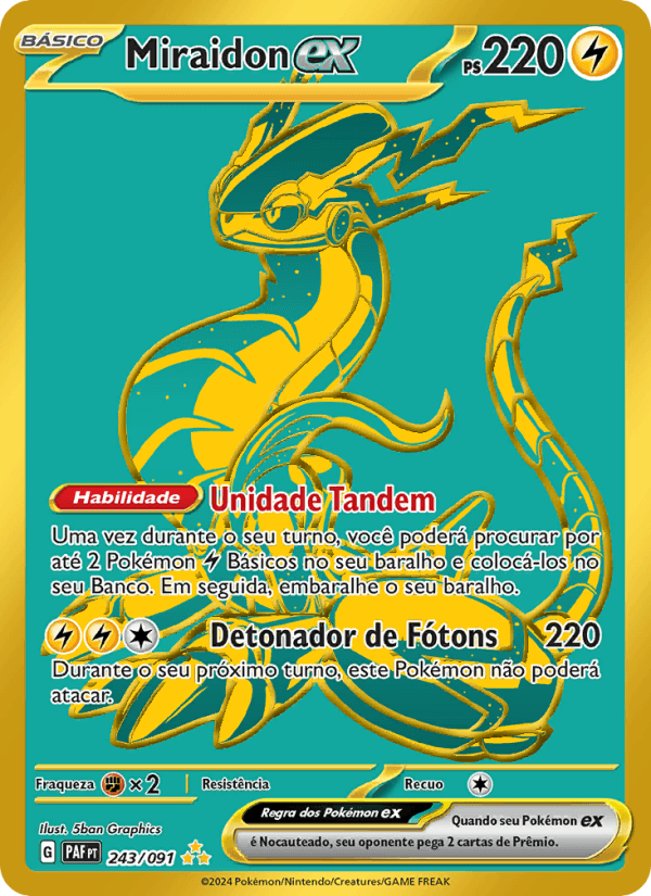 Carta Miraidon ex