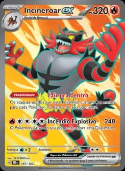 Carta Incineroar ex