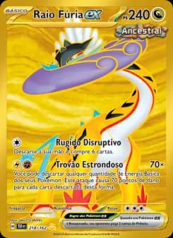 Carta Raio Fúria ex