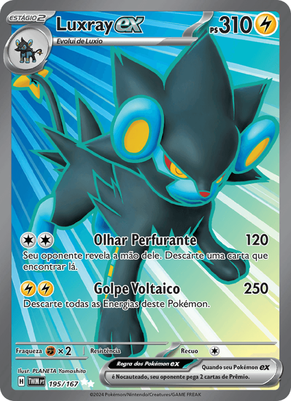 Carta Luxray ex