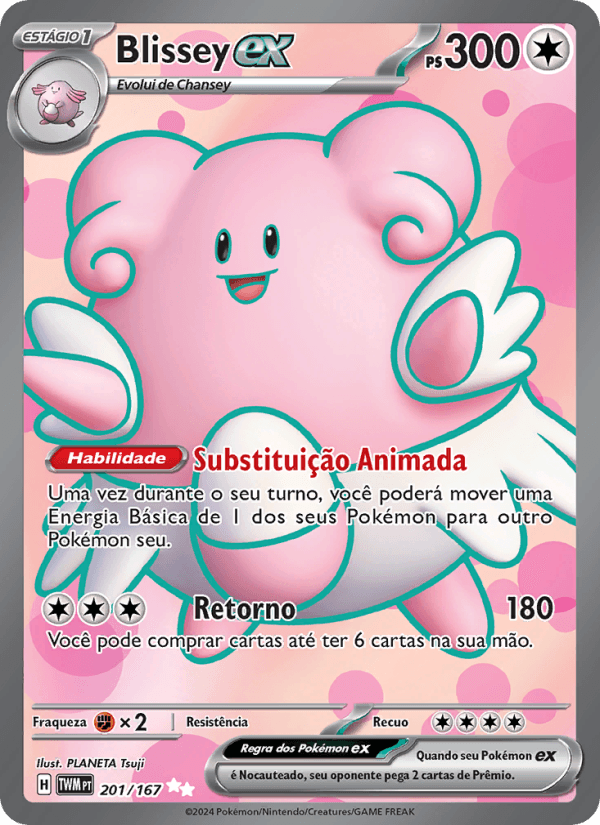 Carta Blissey ex