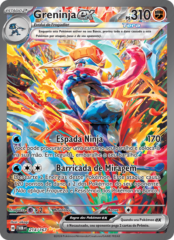 Carta Greninja ex