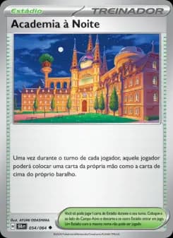 Carta Academia à Noite