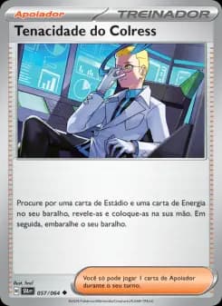 Carta Tenacidade do Colress