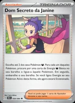 Carta Dom Secreto da Janine