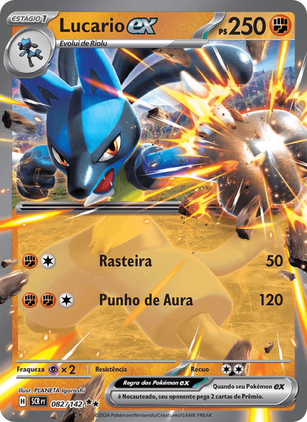 Carta Lucario ex