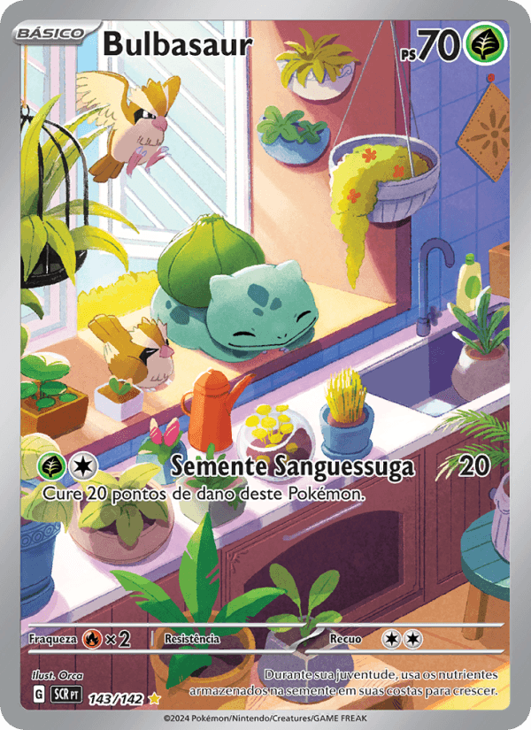 Carta Bulbasaur