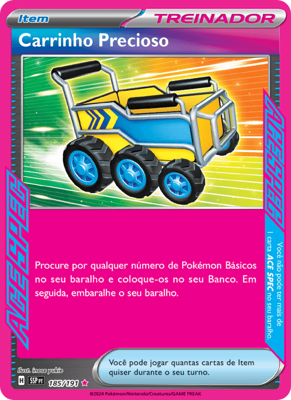 Carta Carrinho Precioso
