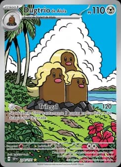 Carta Dugtrio de Alola