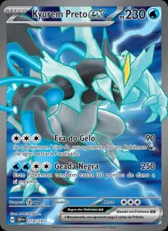 Carta Kyurem Preto ex
