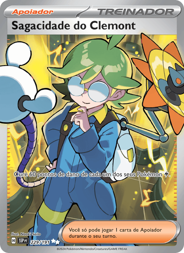 Carta Sagacidade do Clemont