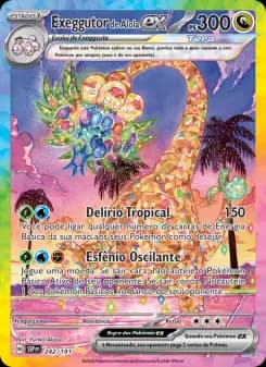 Carta Exeggutor de Alola ex