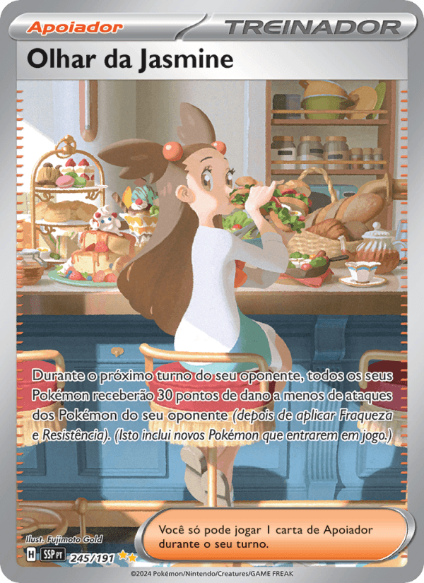 Carta Olhar da Jasmine