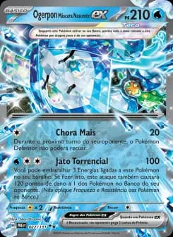 Carta Ogerpon Máscara Nascente ex