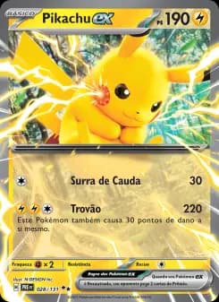 Carta Pikachu ex