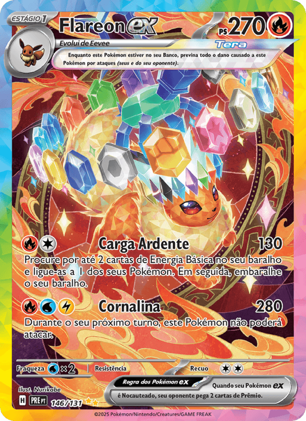 Carta Flareon ex