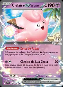 Carta Clefairy ex da Lílian