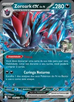 Carta Zoroark ex do N
