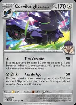 Carta Corviknight do Lupo