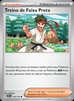 Carta Treino de Faixa Preta